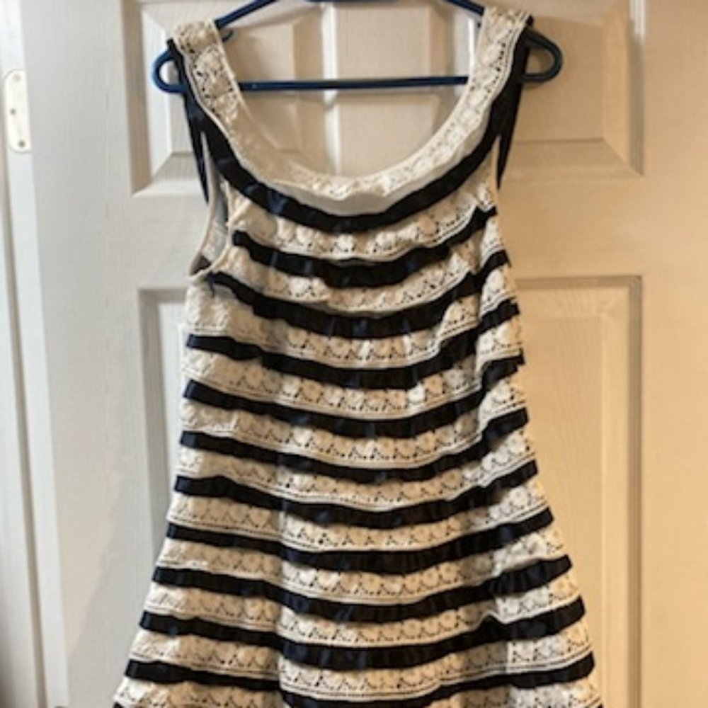 Marc by Marc Jacobs Tiered Lace Crochet Dress